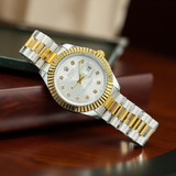 Rlx Semi Auto Twotone White Dial