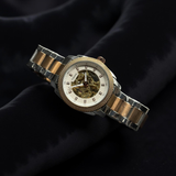 Fossil Men’s Automatic Watch Twotone Chain