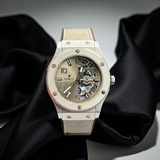 Hublot Semi Skeleton Grey Strap