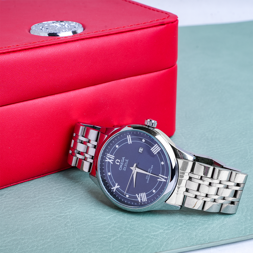 Omega De Ville Semiauto Blue Dial