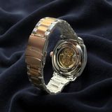 Fossil Men’s Automatic Watch Twotone Chain