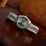 Rolex Semi Auto Black Dial Day & Date
