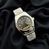 RLX Semi Auto Black Dial