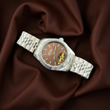 RLX Semi Auto Brown Dial