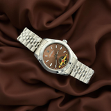 Rolex Semi Auto Brown Dial