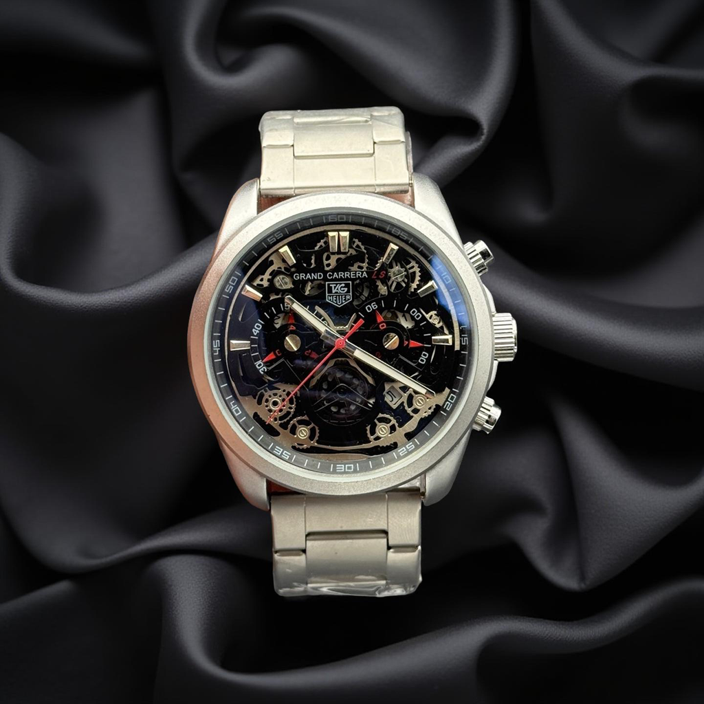 Tag Heure Cr7 Chronograph Black Dial