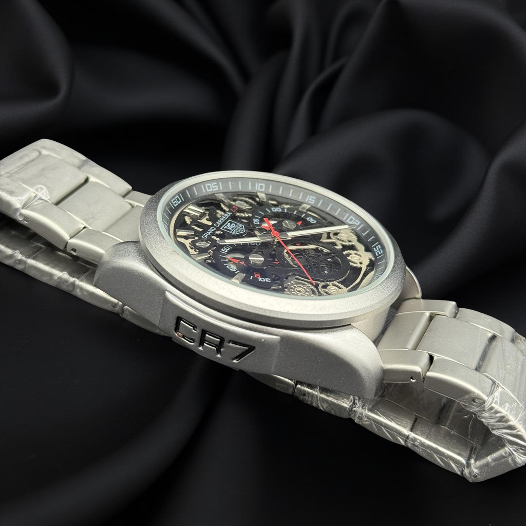 Tag Heure Cr7 Chronograph Black Dial