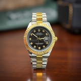 Rlx Semi Auto Twotone Black Dial