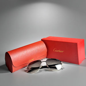 Cartier Premier Sunglasses With Packaging