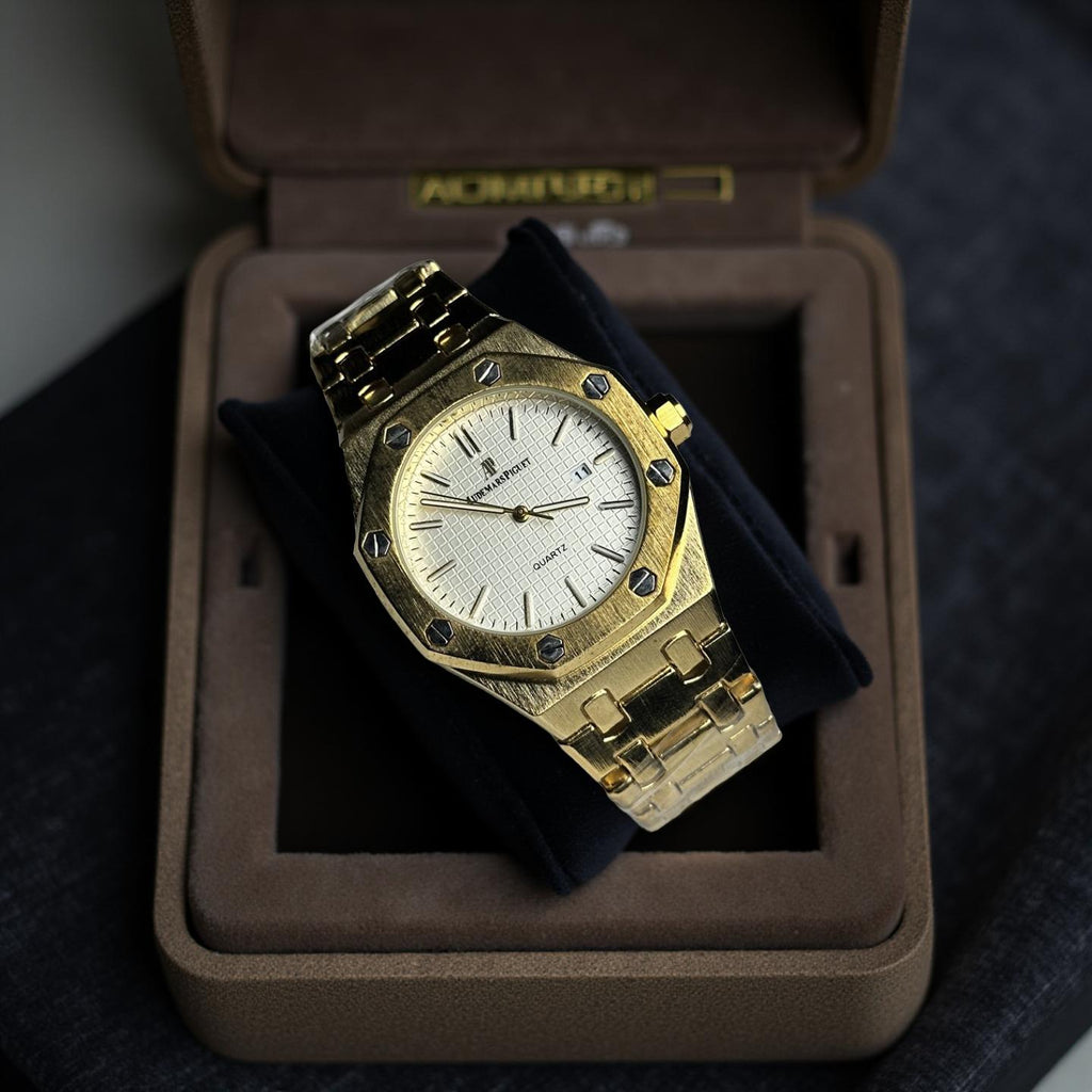 AP Date Display White Dial
