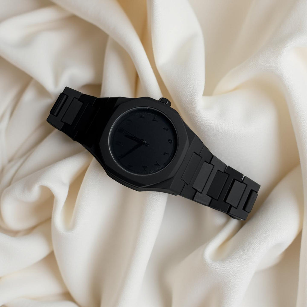 Black Arabic Aura Watch