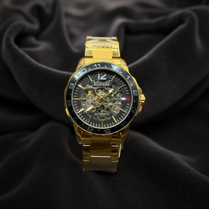 T.H Men’s Automatic Watch Golden Chain