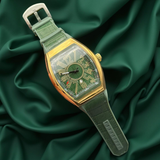 Franck Muller Green Leather Strap