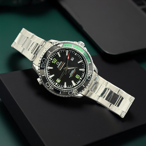 Omega Seamaster Semi Auto Black Dial