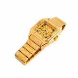 Cartier Skeleton Quartz Golden