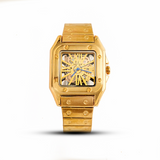 Cartier Skeleton Quartz Golden