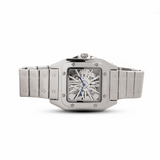 Cartier Skeleton Quartz Silver