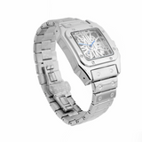 Cartier Skeleton Quartz Silver