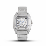 Cartier Skeleton Quartz Silver