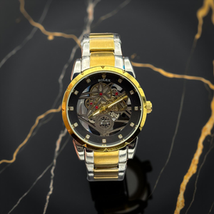 Rlx Skeleton Dial Black Twotone