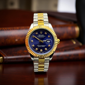 Rlx Semi Auto Twotone Blue Dial