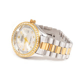 RLX White Dial Stone Bezel Day & Date