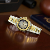 Patek Philippe AA Grade Chronograph Working Black Dial