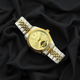 RLX Semi Auto Golden Dial Twotone