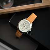 Tag Heure Cr7 Chronograph Working Brown Strap