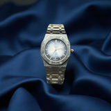 Audemars Piguet Twotone Dial Silver Chain
