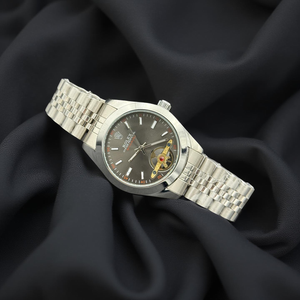 RLX Semi Auto Black Dial