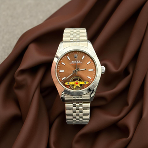 Rolex Semi Auto Brown Dial