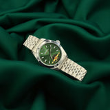 Rlx Semi Auto Green Dial
