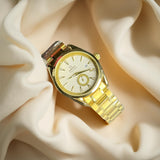 Omega Aqua Terra Downsecond Golden