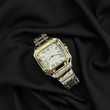 Cartier - Twotone - Stainless Steel - White Dial - 40mm