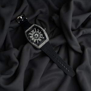 Iced Out Black Watch