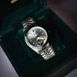 RLX Semi Auto White Dial