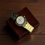 AP Date Display White Dial