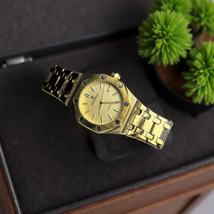 AP Date Display Golden Dial