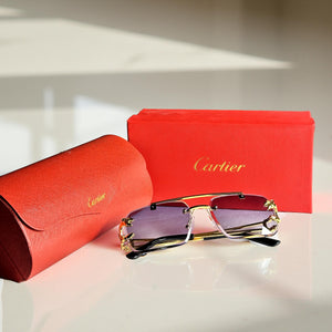 Cartier Premier Sunglasses With Packaging