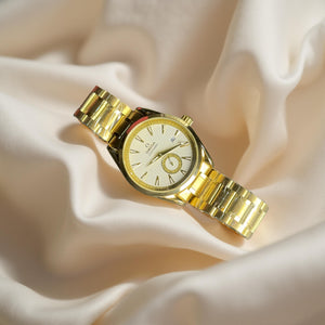 Omega Aqua Terra Downsecond Golden