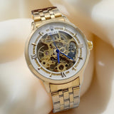RLX Skeleton Automatic White Golden