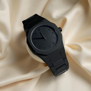 Black Arabic Aura Watch
