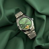 Rlx Semi Auto Green Dial