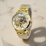 RLX Skeleton Automatic White Golden